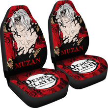 Load image into Gallery viewer, Demon Slayer Anime Seat Covers Demon Slayer Muzan Car Accessories Fan Gift Ci011501