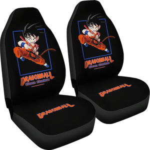 Goku Jump Dragon Ball Orange Car Seat Covers Ci0728