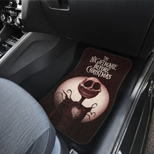 Load image into Gallery viewer, Nightmare Before Christmas Cartoon Car Floor Mats - Old Jack Skellington Portrait Smiling Scary Teeth Car Mats Ci101105