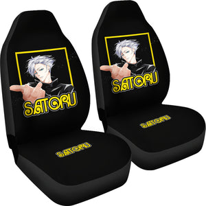 Satoru Gojo Jujutsu KaiSen Car Seat Covers Anime Seat Covers Fan Gift Ci0621