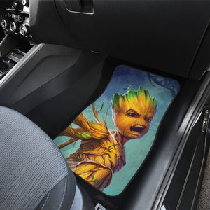 Groot Guardians Of The Galaxy Car Floor Mats Movie Car Accessories Custom For Fans Ci22061404