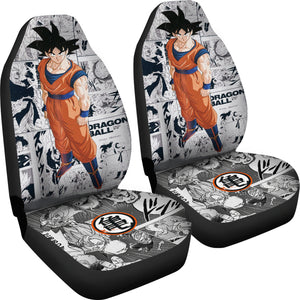 Goku Dragon Ball Car Seat Covers Anime Car Accessories Ci0806