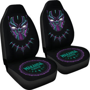 Black Panther Car Seat Covers Car Accessories Ci221103-04