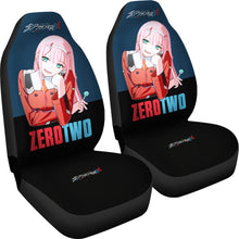 Load image into Gallery viewer, Zero Two Beauty Anime Girl Pink Car Seat Covers For Fans Ci0720