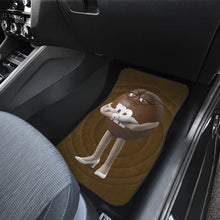 Load image into Gallery viewer, M&amp;M Brown Chocolate Funny Car Floor Mats Car Accessories Ci220525-08