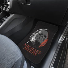 Load image into Gallery viewer, Horror Movie Car Floor Mats | Michael Myers Crying Stone Tear Bat Car Mats Ci090721