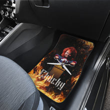 Load image into Gallery viewer, Chucky Fire Horror Film Halloween Car Floor Mats Horror Movie Car Accessories Ci091521