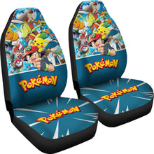 Load image into Gallery viewer, Anime All Of Pokemon Car Seat Covers Pikachu Pokemon Car Accessorries Ci110905