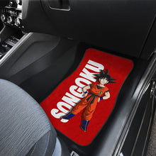 Load image into Gallery viewer, Dragon Ball Z Red Car Floor Mats Goku Anime Car Mats Ci0811