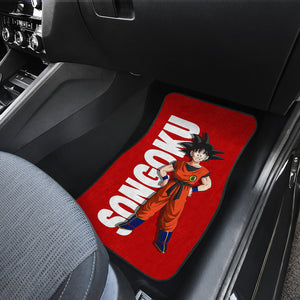 Dragon Ball Z Red Car Floor Mats Goku Anime Car Mats Ci0811