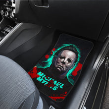 Load image into Gallery viewer, Horror Movie Car Floor Mats | Michael Myers Portrait Green Vapor Car Mats Ci090921