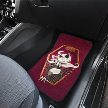 Load image into Gallery viewer, Nightmare Before Christmas Cartoon Car Floor Mats - Jack Skellington Smiling With Zero Dog Red Car Mats Ci100903