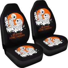 Load image into Gallery viewer, Nightmare Before Christmas Cartoon Car Seat Covers - Jack Skellington And Sally Unpainted Artwork Seat Covers Ci101203