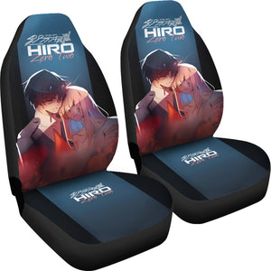 Zero Two & Hiro Love Car Seat Covers Anime Seat Covers Ci0721