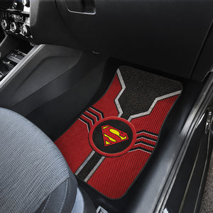 Super Man Logo Car Floor Mats Custom For Fans Ci230112-03a