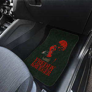 A Nightmare On Elm Street Car Floor Mats Horror Freddy Krueger Halloween Car Accessories Ci0823