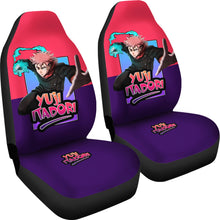 Load image into Gallery viewer, Yuji Itadori Car Seat Covers Fan Art Jujutsu KaiSen Anime Seat Covers Fan Gift Ci0712