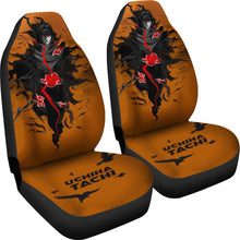 Load image into Gallery viewer, Itachi Akatsuki Red Seat Covers Naruto Anime Car Seat Covers Ci102202