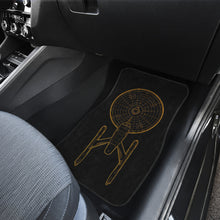 Load image into Gallery viewer, Star Trek Spaceship Logo Car Floor Mats Ci220830-04