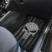 Load image into Gallery viewer, The Punisher Car Floor Mats American Flag Car Accessories Ci220822-09