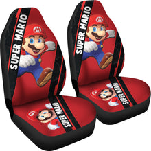 Load image into Gallery viewer, Super Mario Car Seat Covers Custom For Fans Ci221219-04