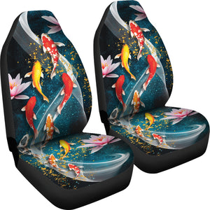 Koi Fish Car Seat Covers Car Accessories Ci230201-02