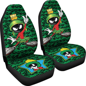 Marvin The Martian Car Seat Covers Custom For Fan Ci221118-01