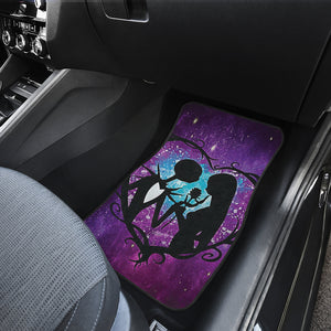 Nightmare Before Christmas Car Floor Mats Jack Skellington Loves Sally Car Accessories Ci220930-06
