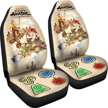 Load image into Gallery viewer, Avatar The Last Airbender Anime Car Seat Cover Avatar The Last Airbender Car Accessories Aang Symbols Ci121303