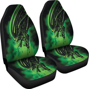 The Alien Creature Car Seat Covers Alien Car Accessories Custom For Fans Ci22060306