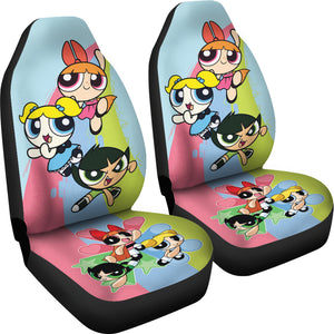 The Powerpuff Girls Car Seat Covers Car Accessories Ci221130-09