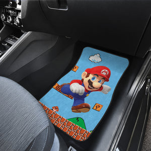 Super Mario Car Floor Mats Custom For Fans Ci221219-11