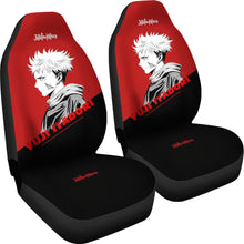 Load image into Gallery viewer, Yuji Itadori Anime Car Seat Covers Fan Art Jujutsu KaiSen Anime Otoku Seat Covers Ci0107