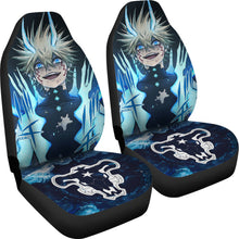 Load image into Gallery viewer, Black Clover Car Seat Covers Luck Voltia Black Clover Car Accessories Fan Gift Ci122001