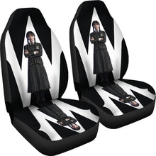 Load image into Gallery viewer, Wednesday Car Seat Covers Custom For Fans Ci221214-01