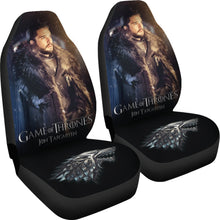 Load image into Gallery viewer, Jon Snow Car Seat Covers  Game Of Thrones Car Accessories Ci221019-05