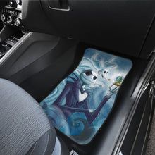 Load image into Gallery viewer, Nightmare Before Christmas Cartoon Car Floor Mats - Jack Holding Snowball With Zero Dog Car Mats Ci092901