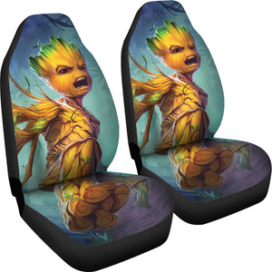 Groot Guardians Of the Galaxy Car Seat Covers Movie Car Accessories Custom For Fans Ci220613089