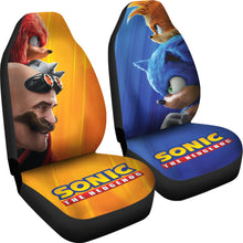 Load image into Gallery viewer, Sonic Vs Dr Eggman Sonic The Hedgehog Car Seat Covers Movie Car Accessories Custom For Fans Ci22060611