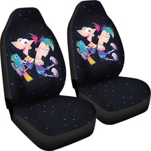 Load image into Gallery viewer, Phineas &amp; Ferb Car Seat Covers Custom For Fans Ci221208-01