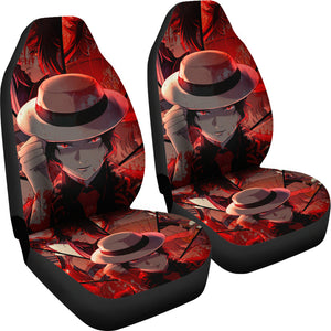 Demon Slayer Anime Seat Covers Demon Slayer Muzan Car Accessories Fan Gift Ci011505