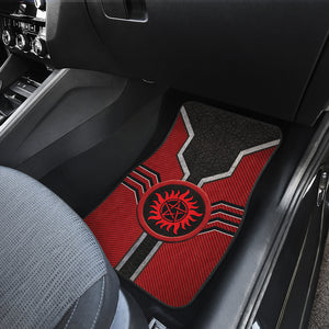 Supernatural Logo Car Floor Mats Custom For Fans Ci230113-07a