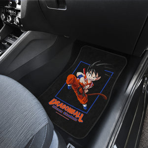 Goku Kid Dragon Ball Orange Car Floor Mats Anime Car Mats Ci0728