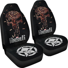 Load image into Gallery viewer, The Punisher Bullet Car Seat Covers Car Accessories Ci220819-06