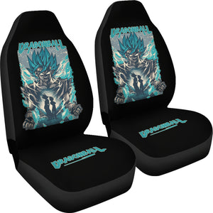 Goku Angry Thunder Dragon Ball Anime Car Seat Covers Ci0731