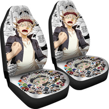 Load image into Gallery viewer, Black Clover Car Seat Covers Asta Black Clover Car Accessories Fan Gift Ci122201