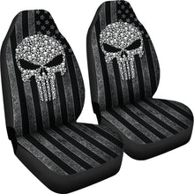 Load image into Gallery viewer, The Punisher American Flag Car Seat Covers Car Accessories Ci220819-03