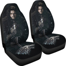 Load image into Gallery viewer, Jon Snow Car Seat Covers  Game Of Thrones Car Accessories Ci221019-04