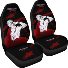 Load image into Gallery viewer, Sukuna Dark Anime Fan Car Seat Covers Fan Art Jujutsu KaiSen Anime Seat Covers Ci0207