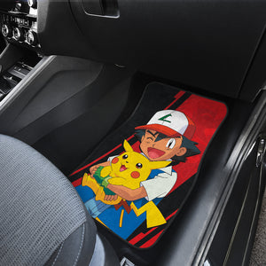 Satoshi Pokemon Car Floor Mats Style Custom For Fans Ci230130-05a